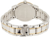 Burberry The City White Dial Two Tone Steel Strap Watch for Women - BU9115 Authentic Buy Shop Now
