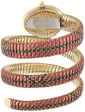 Just Cavalli Glam Snake Gold Dial Multicolor Steel Strap Watch for Women - JC1L163M0245 Authentic Buy Shop Now