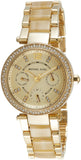 Michael Kors Parker Gold DIal Gold Steel Strap Watch for Women - MK5842 Authentic Buy Shop Now