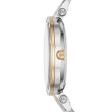 Michael Kors Darci Silver Dial Two Tone Steel Strap Watch for Women - MK3405 Authentic Buy Shop Now