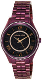 Michael Kors Lauryn Black Dial Purple Steel Strap Watch for Women - MK3724 Authentic Buy Shop Now