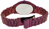 Michael Kors Lauryn Black Dial Purple Steel Strap Watch for Women - MK3724 Authentic Buy Shop Now