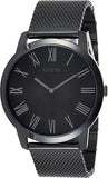 Guess Richmond Black Dial Black Mesh Bracelet Watch for Men - W1263G3 Authentic Buy Shop Now