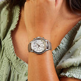 Tommy Hilfiger Ari Diamonds White Dial Grey Leather Strap Watch for Women - 1781980 Authentic Buy Shop Now