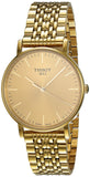 Tissot T Classic Everytime Medium Gold Dial Gold Mesh Bracelet Watch For Men - T109.410.33.021.00 Authentic Buy Shop Now