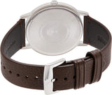 Emporio Armani Luigi Quartz Grey Dial Brown Leather Strap Watch For Men - AR11175 Authentic Buy Shop Now