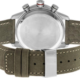 Gucci G Timeless Chronograph Grey Dial Grey Leather Strap Watch For Men - YA126242 Authentic Buy Shop Now