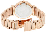 Michael Kors Catlin Quartz Rose Gold Dial Rose Gold Steel Strap Watch For Women - MK3412 Authentic Buy Shop Now