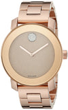 Movado Bold Rose Gold Dial Rose Gold Steel Strap Watch for Women - 3600086 Authentic Buy Shop Now
