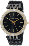 Michael Kors Darci Black Dial Black Steel Strap Watch for Women - MK3322 Authentic Buy Shop Now