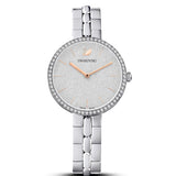 Swarovski Cosmopolitan Diamond Powder Silver Dial Silver Steel Strap Watch for Women - 5517807 Authentic Buy Shop Now