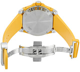 Gucci Dive Tiger Yellow Dial Yellow Rubber Strap Watch For Men - YA136317 Authentic Buy Shop Now