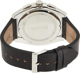 Hugo Boss Aero Chronograph Black Dial Black Leather Strap Watch for Men - 1513770 Authentic Buy Shop Now