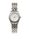 Burberry Heritage Check White Dial Silver Steel Strap Watch for Women - BU1853 Authentic Buy Shop Now