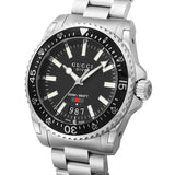 Gucci Dive Quartz Black Dial Silver Steel Strap Watch For Men - YA136301 Authentic Buy Shop Now