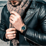 Daniel Wellington Iconic Link Black Dial Rose Gold Steel Strap Watch For Men - DW00100344 Authentic Buy Shop Now