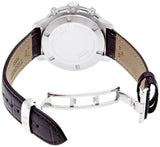 Tissot PRC 200 Chronograph Silver Dial Brown Leather Strap Watch For Men - T055.417.16.037.00 Authentic Buy Shop Now