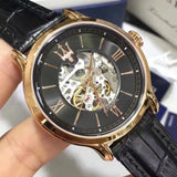 Maserati Epoca Automatic Skeleton Mechanical Black Watch For Men - R8821118001 Authentic Buy Shop Now
