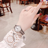 Michael Kors Lauryn Quartz Mother of Pearl White Dial Two Tone Steel Strap Watch For Women - MK4366 Authentic Buy Shop Now