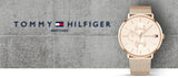 Tommy Hilfiger Jenna Quartz Rose Gold Dial Rose Gold Mesh Bracelet Watch For Women - 1781944 Authentic Buy Shop Now