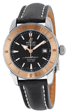 Breitling Superocean Heritage 42mm Black Dial Black Leather Men's Watch - U1732112-B Authentic Buy Shop Now