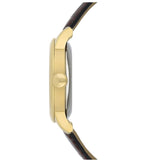 Tissot Le Locle Automatic Gold Dial Brown Leather Strap Watch For Men - T41.5.413.73 Authentic Buy Shop Now
