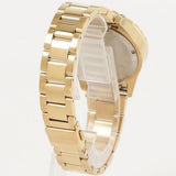 Fossil Blue Dive Three Hand White Dial Gold Steel Strap Watch For Women - ES5350 Authentic Buy Shop Now