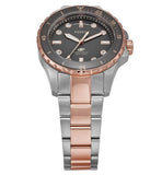 Fossil Blue Dive Three Hand Gray Dial Two Tone Steel Strap Watch For Women - ES5348 Authentic Buy Shop Now