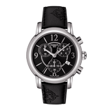 Tissot Dressport Chronograph Black Dial Black Leather Strap Watch for Women - T050.217.17.057.00 Authentic Buy Shop Now