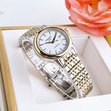 Tissot Carson Automatic Silver Dial Two Tone Steel Strap Watch For Women - T085.207.22.011.00 Authentic Buy Shop Now