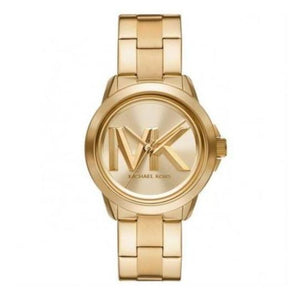 Michael Kors Bryn Quartz Gold Dial Gold Steel Strap Watch For Women - MK7317 Authentic Buy Shop Now