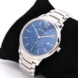 Burberry The Classic Blue Dial Silver Steel Strap Watch for Men - BU10007 Authentic Buy Shop Now
