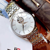 Tissot Tradition Powermatic 80 Open Heart Automatic Watch For Men - T063.907.11.038.00 Authentic Buy Shop Now