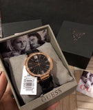 Guess Soho Diamonds Black Dial Black Mesh Bracelet Watch for Women - W0638L5 Authentic Buy Shop Now