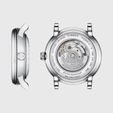 Tissot T Classic Carson Premium White Diamonds Dial Silver Steel Strap Watch for Women - T1222071103600 Authentic Buy Shop Now