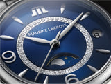 Maurice Lacroix Fiaba Moonphase Blue Dial Silver Steel Strap Watch for Women - FA1084-SS002-420-1 Authentic Buy Shop Now