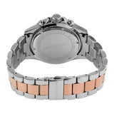 Michael Kors Everest Chronograph Silver Dial Two Tone Steel Strap Watch For Women - MK6975 Authentic Buy Shop Now
