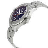 Breitling Avenger Automatic GMT 45 Blue Dial Silver Steel Strap Watch for Men - A32395101C1A1 Authentic Buy Shop Now