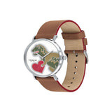 Coach Perry White Dial Brown Leather Strap Watch for Women - 14503514 Authentic Buy Shop Now