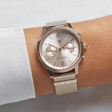 Tommy Hilfiger Blake Quartz Gold Dial Gold Mesh Bracelet Watch for Women - 1782303 Authentic Buy Shop Now