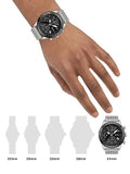 Hugo Boss Pilot Edition Black Dial Silver Mesh Bracelet Watch for Men - 1513886 Authentic Buy Shop Now