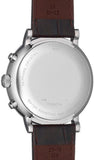 Tissot Carson Premium Chronograph White Dial Brown Leather Strap Watch For Men - T122.417.16.011.00 Authentic Buy Shop Now