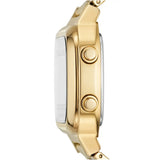 Fossil Retro Digital Gold Dial Gold Steel Strap Watch for Men - FS5843 Authentic Buy Shop Now