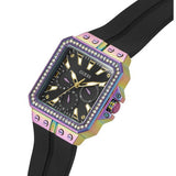 Guess Libra Black Dial Black Silicone Strap Watch For Women - GW0618L3 Authentic Buy Shop Now