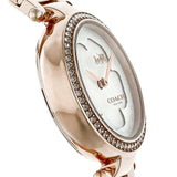 Coach Park Mother of Pearl Dial Rose Gold Mesh Bracelet Watch for Women - 14503511 Authentic Buy Shop Now