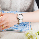 Tissot Couturier Lady Silver Dial White Leather Strap Watch For Women - T035.210.16.011.00 Authentic Buy Shop Now