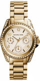Michael Kors Blair Gold Dial Gold Steel Strap Watch for Women - MK5639 Authentic Buy Shop Now