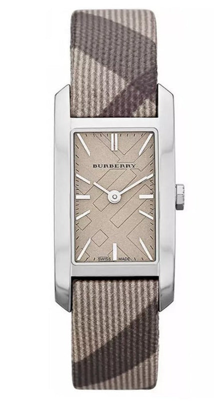 Burberry The Pioneer Grey Dial Leather Strap Watch for Women - BU9504 Authentic Buy Shop Now
