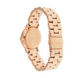 Marc Jacobs Baker Dexter White Dial Rose Gold Steel Strap Watch for Women - MBM3443 Authentic Buy Shop Now