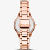 Michael Kors Tibby Pave Rose Gold Dial Rose Gold Steel Strap Watch for Women - MK1058 Authentic Buy Shop Now